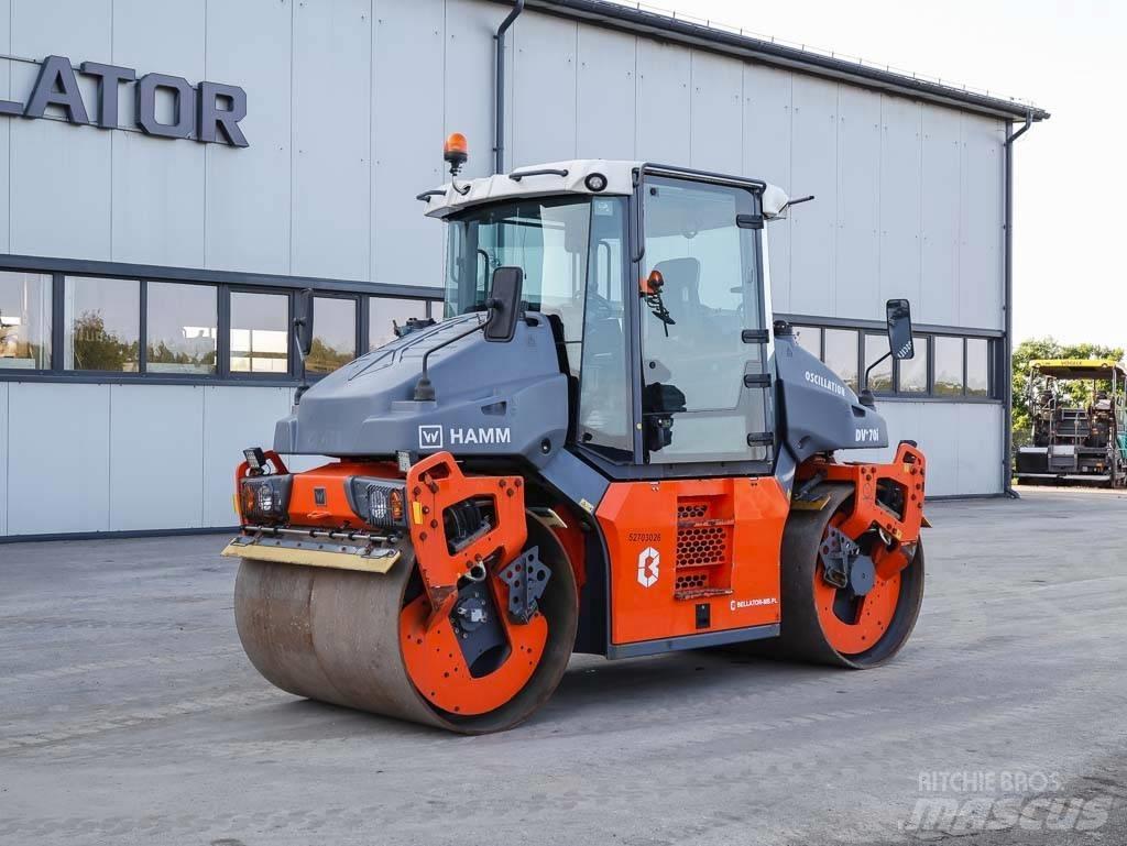 Hamm DV+ 70i VO-S Двойни барабанни ролки
