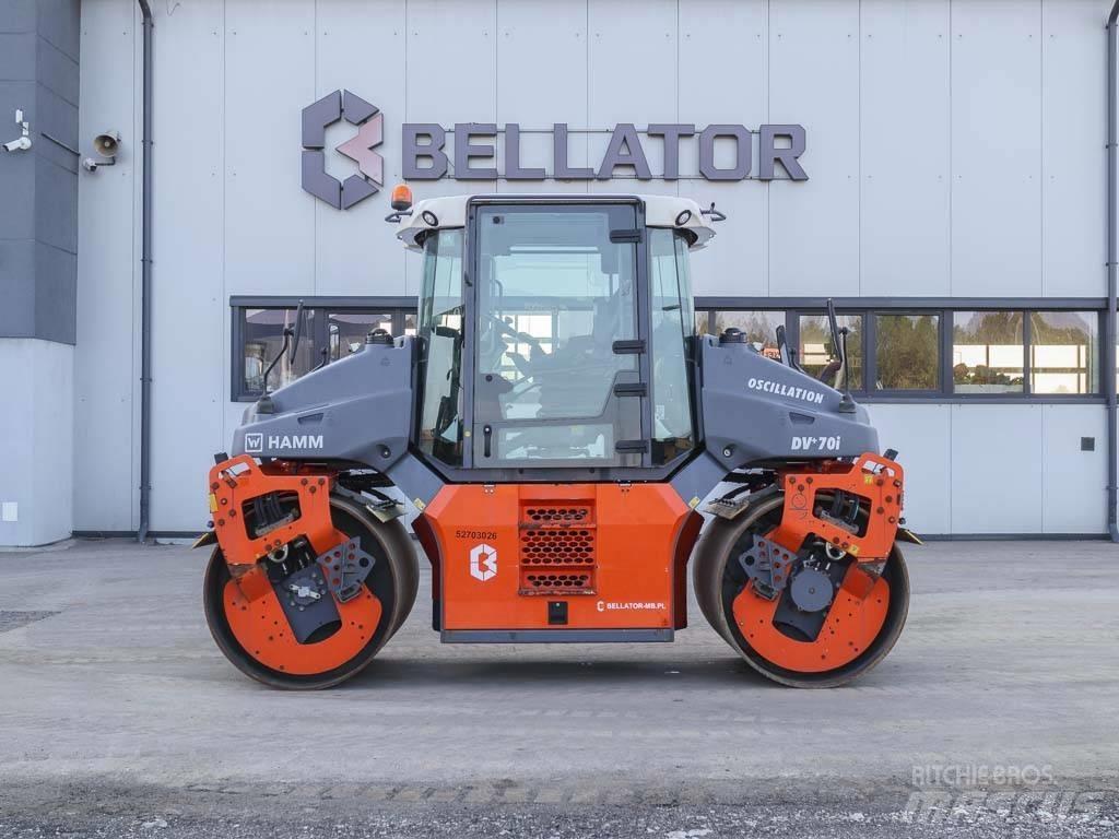 Hamm DV+ 70i VO-S Двойни барабанни ролки
