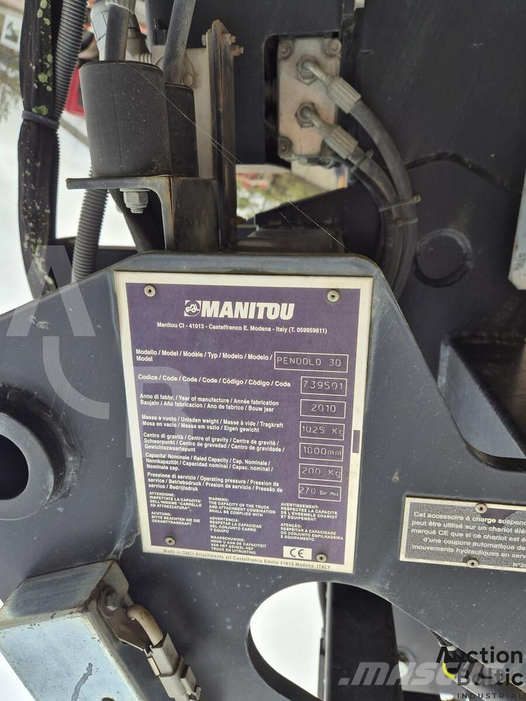 Manitou Pendolo 3D Други компоненти