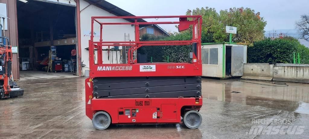 Manitou 100 SEC Ножични работни платформи