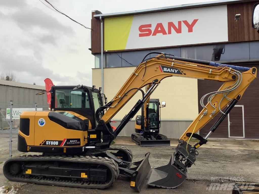 Sany SY80U Средни екскаватори 7т - 12т
