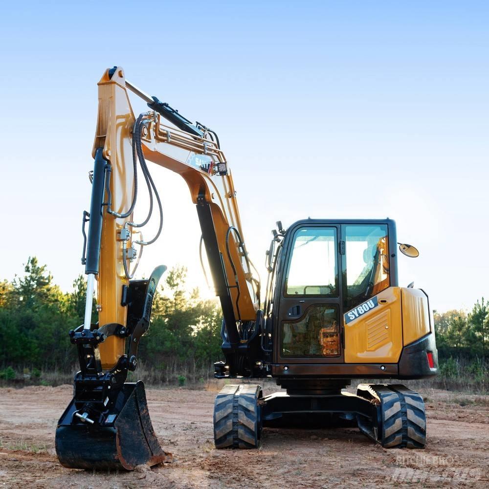 Sany SY80U Средни екскаватори 7т - 12т