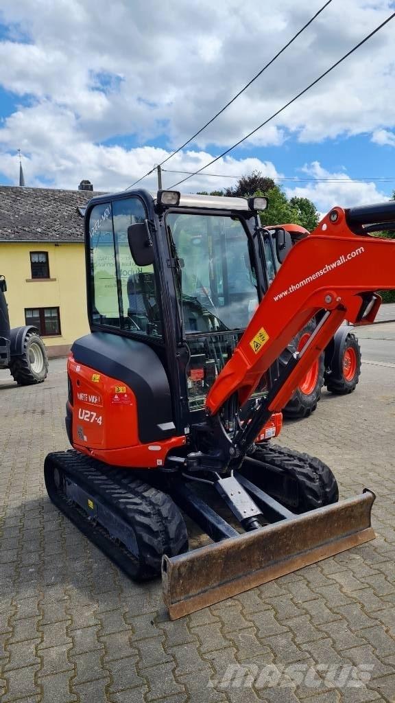 Kubota U27-4 Hi-Lux Мини екскаватори < 7 т