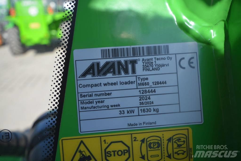 Avant 650 i Мини товарачи