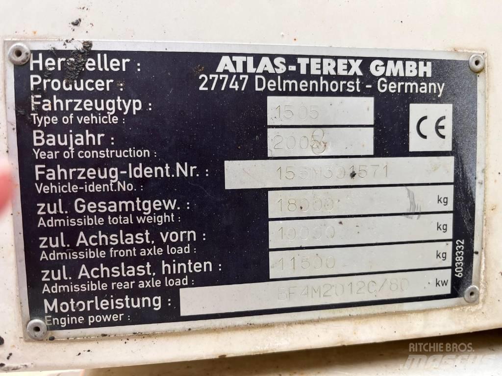 Atlas 1505 M Колесни екскаватори