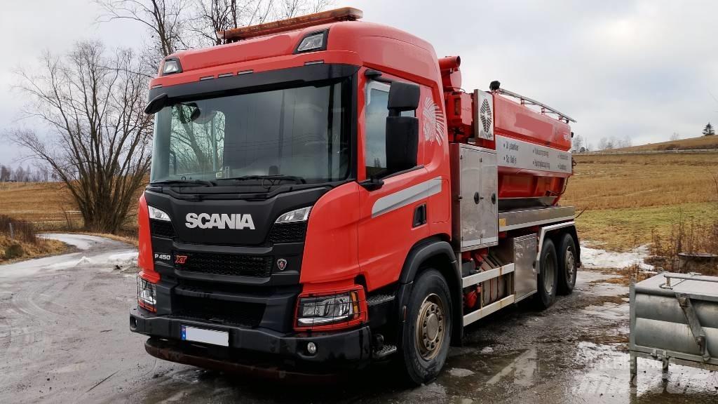 Scania P450 XT Комби / вакуум камиони
