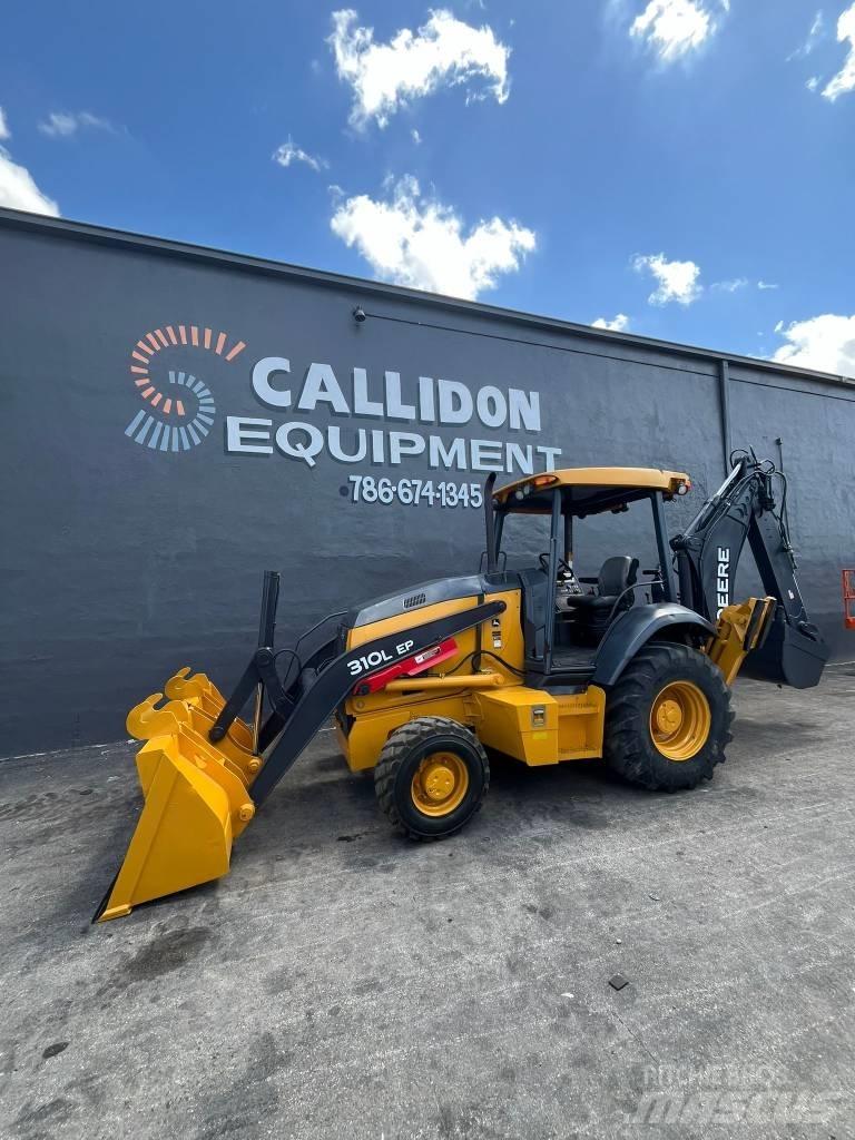 John Deere 310L EP Товарач със заден ексватор