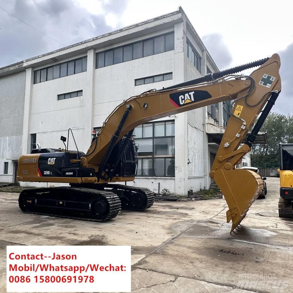 CAT 329 D2L Верижен екскаватор