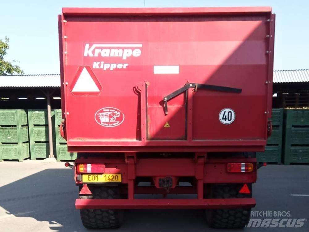 Krampe Big Body 550 Плоскоподови / Бордови полуремаркета
