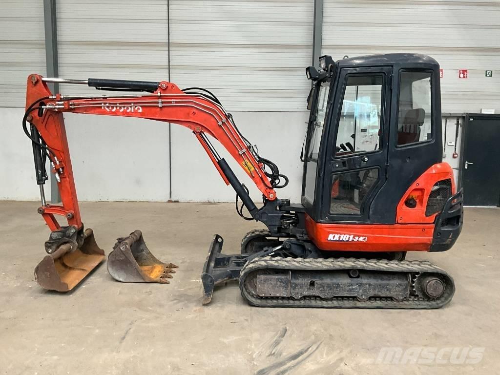 Kubota KX 101-3 A 3 Мини екскаватори < 7 т