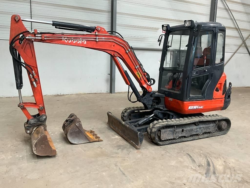 Kubota KX 101-3 A 3 Мини екскаватори < 7 т