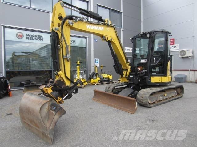 Yanmar Vio 57 Мини екскаватори < 7 т