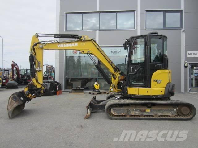 Yanmar Vio 57 Мини екскаватори < 7 т
