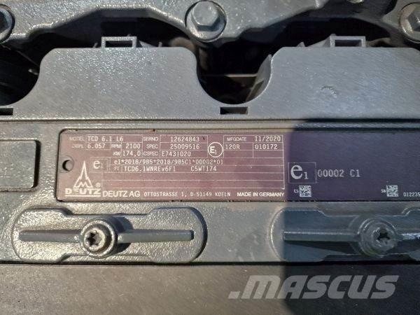 Deutz TCD6.1 L6 Двигатели