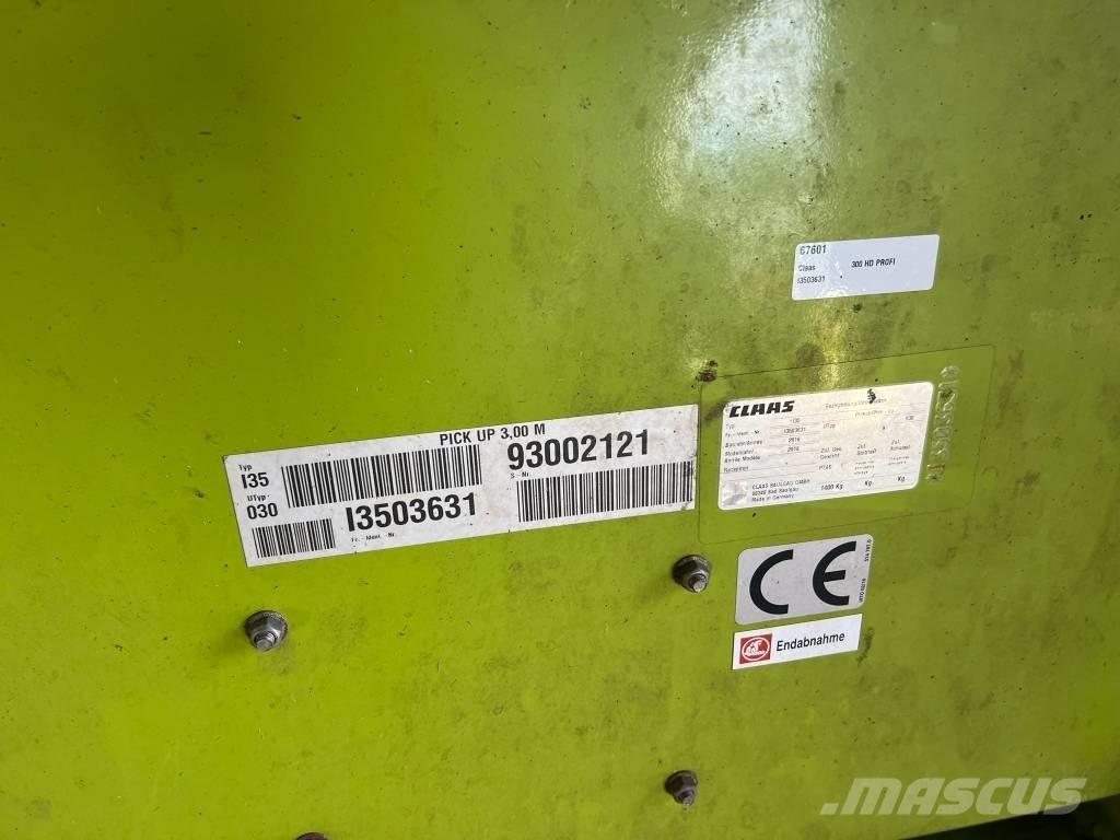 CLAAS PU 300 HD Друга техника за жънене на фураж