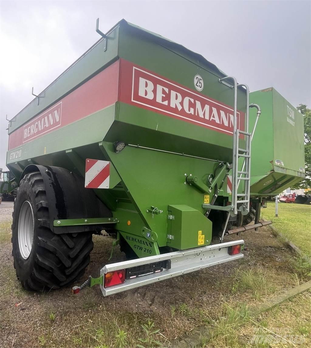 Bergmann GTW 210 Ремаркета за зърно / силаж
