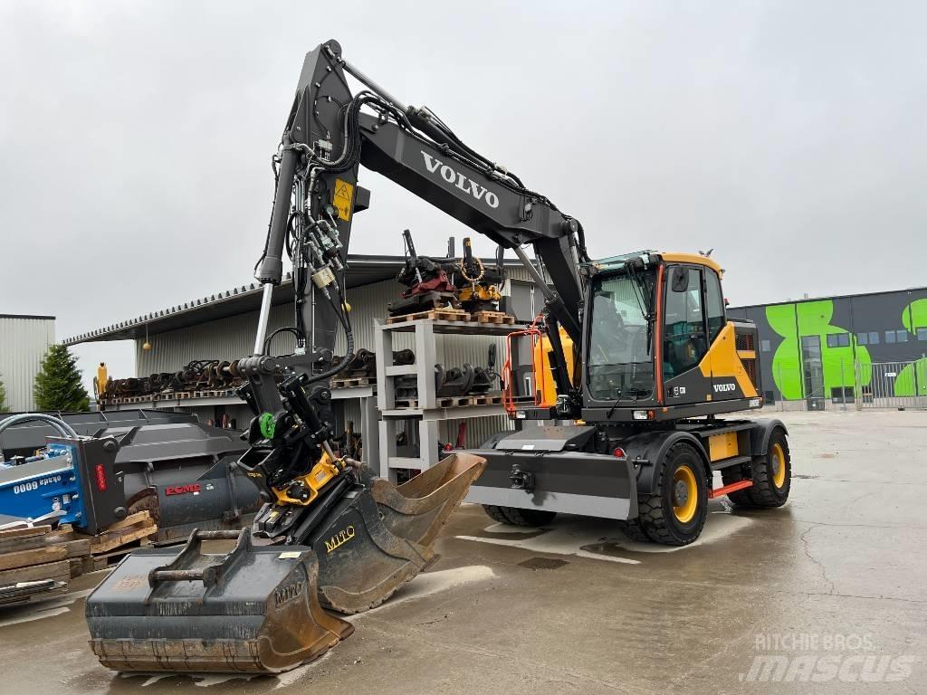 Volvo EWR150E Колесни екскаватори