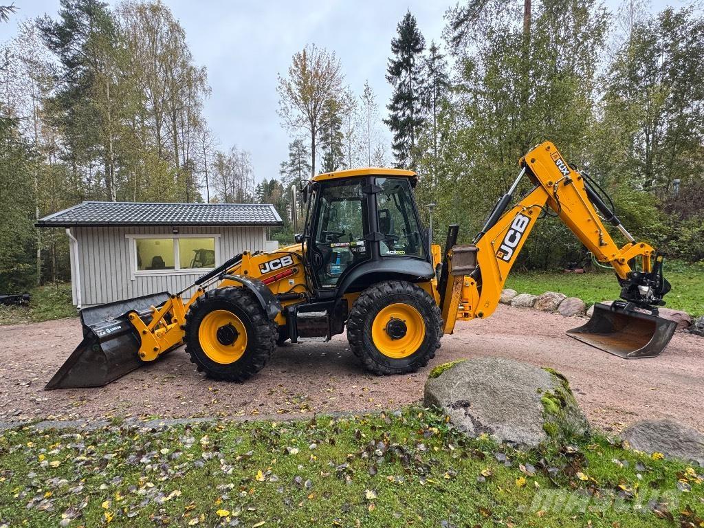 JCB 4 CX 14 Товарач със заден ексватор
