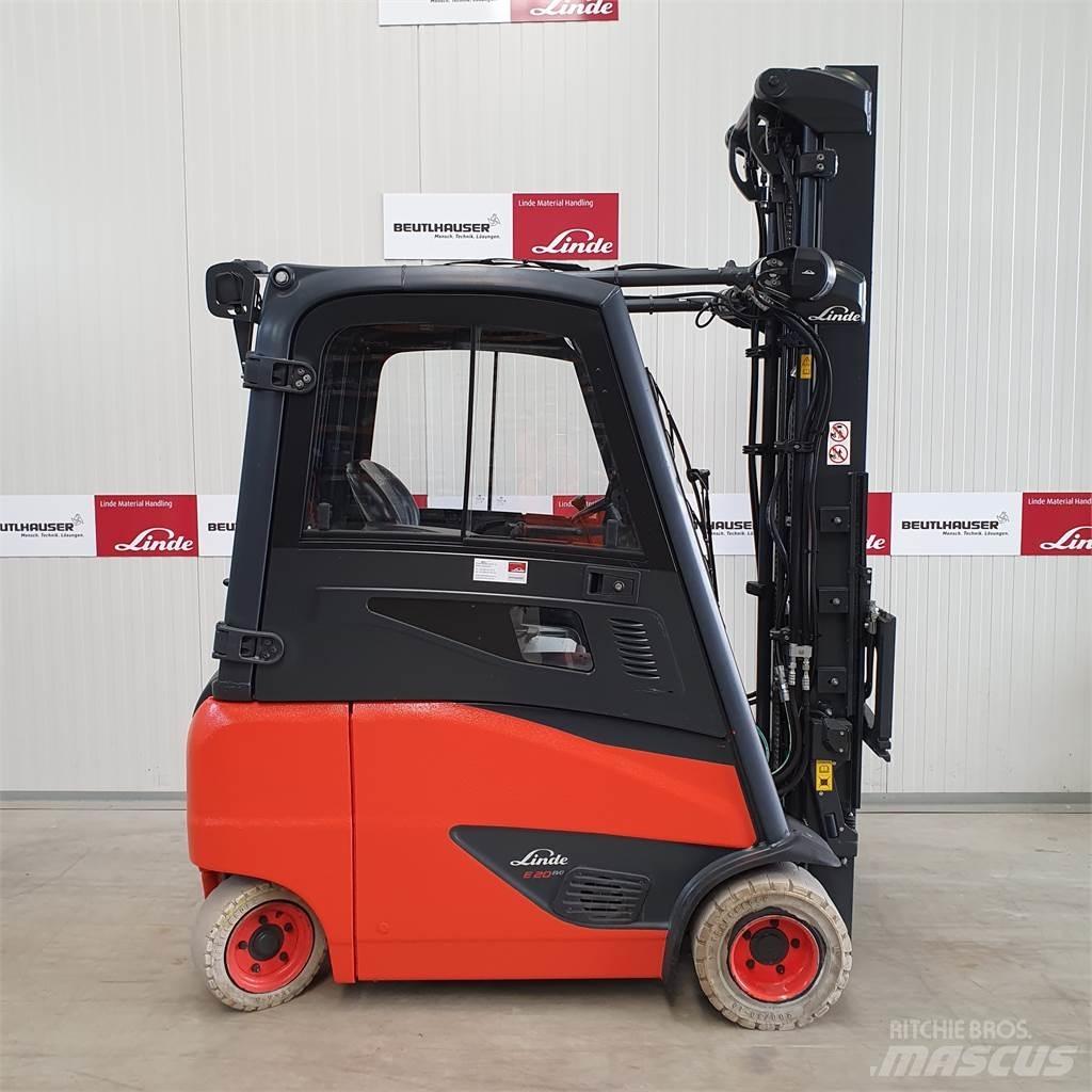 Linde E20PH Електрически вилични кари-повдигачи