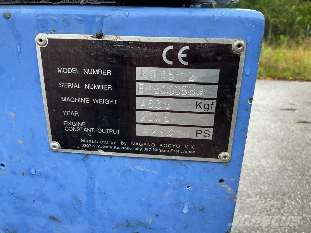 Nagano N50 Други товарещи и копаещи и аксесоари