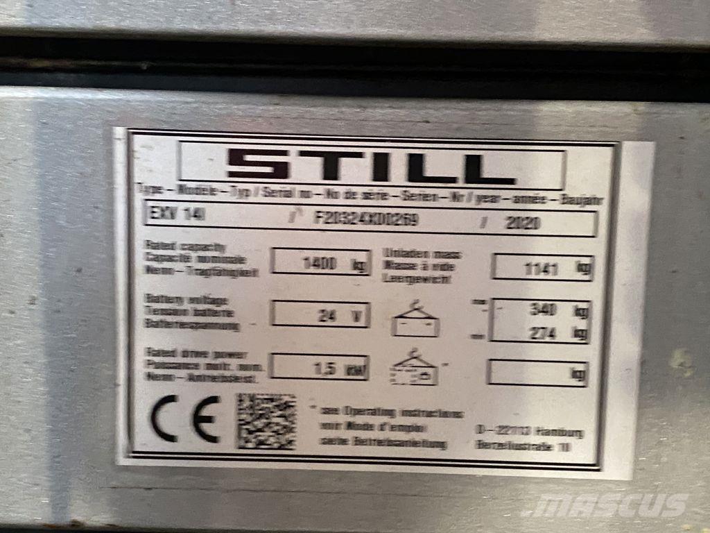 Still EXV14I Колички високоповдигачи с теглич