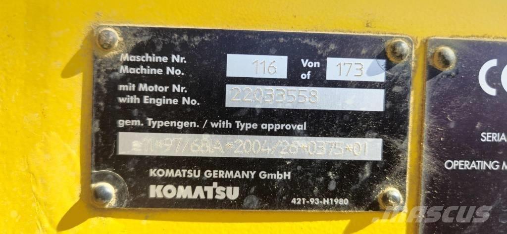 Komatsu PW 180-7EO Колесни екскаватори