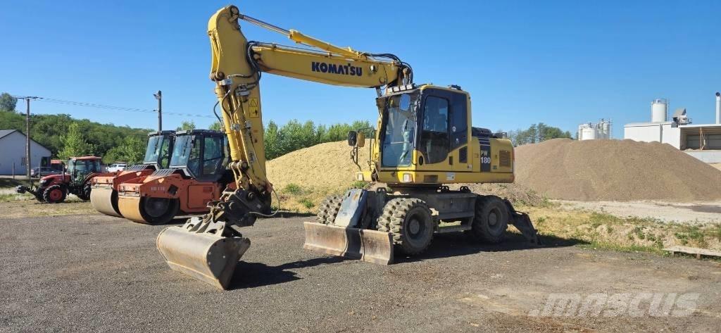 Komatsu PW 180-7EO Колесни екскаватори