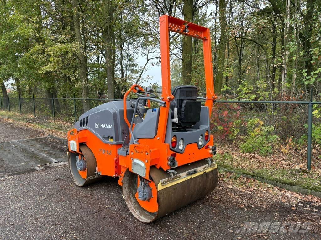 Hamm HD 12 VV Двойни барабанни ролки
