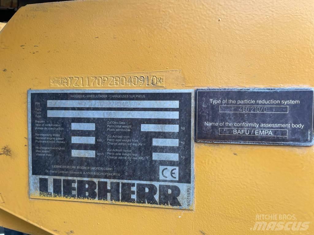 Liebherr L580 Колесни товарачи