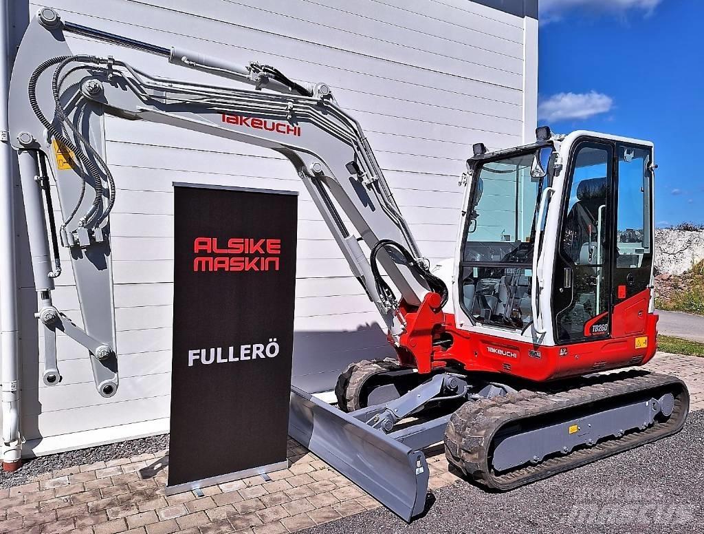 Takeuchi TB260 Мини екскаватори < 7 т