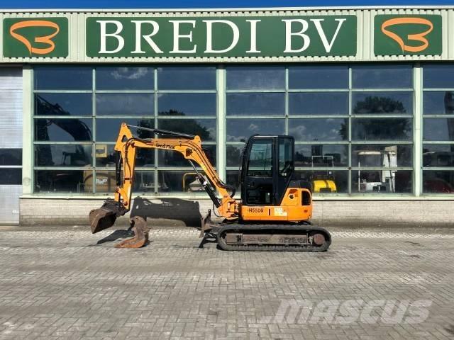 Hanix H 55 DR Мини екскаватори < 7 т