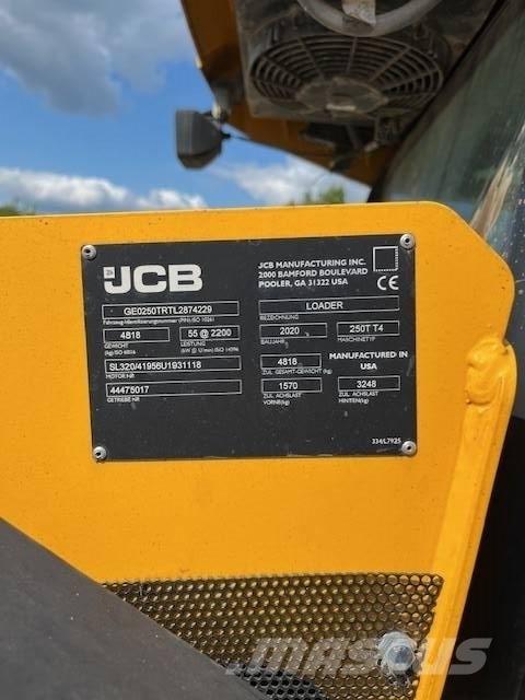 JCB Kettenlader 250T Товарач със заден ексватор
