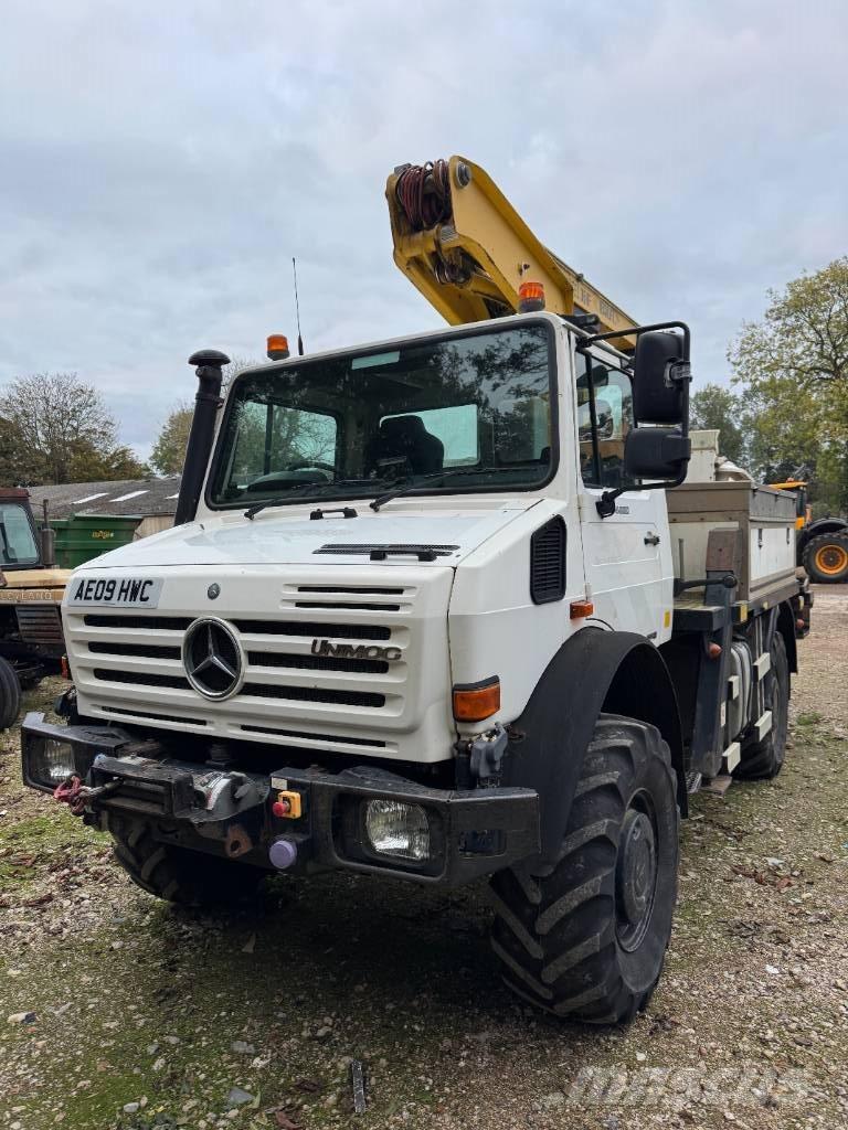 Mercedes-Benz unimog Моторизирани платформи с талига