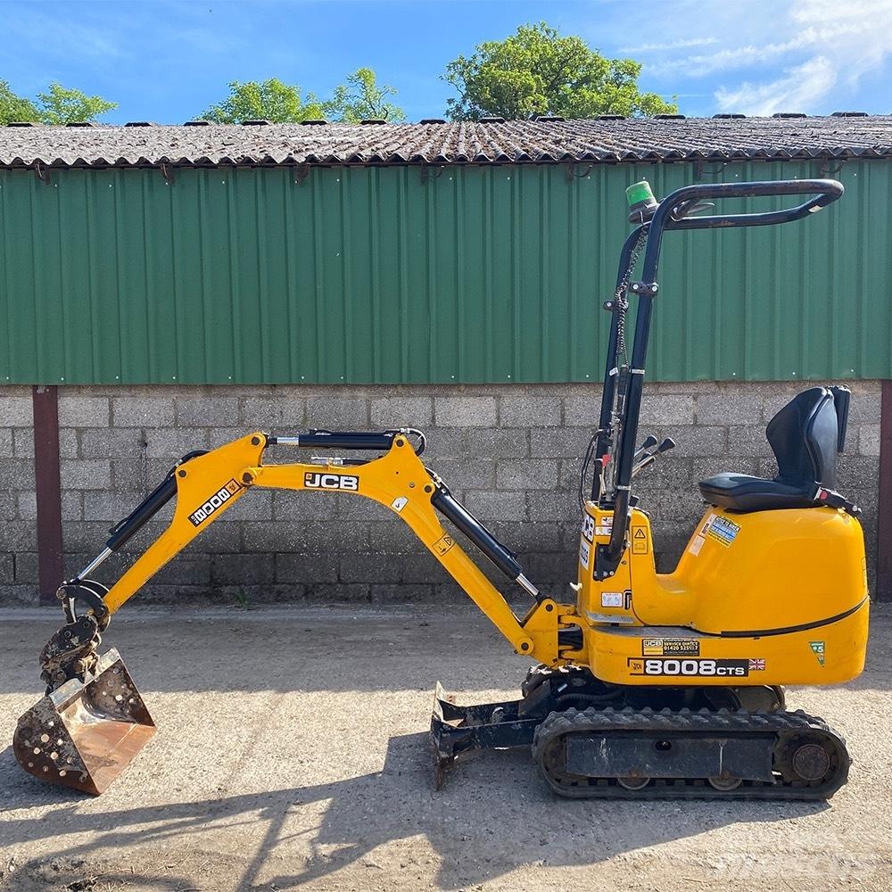JCB 8008 Мини екскаватори < 7 т