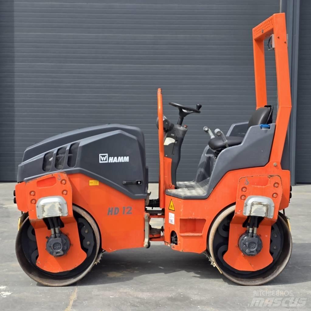 Hamm HD 12 VV Двойни барабанни ролки
