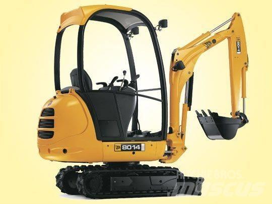 JCB 8014 Мини екскаватори < 7 т