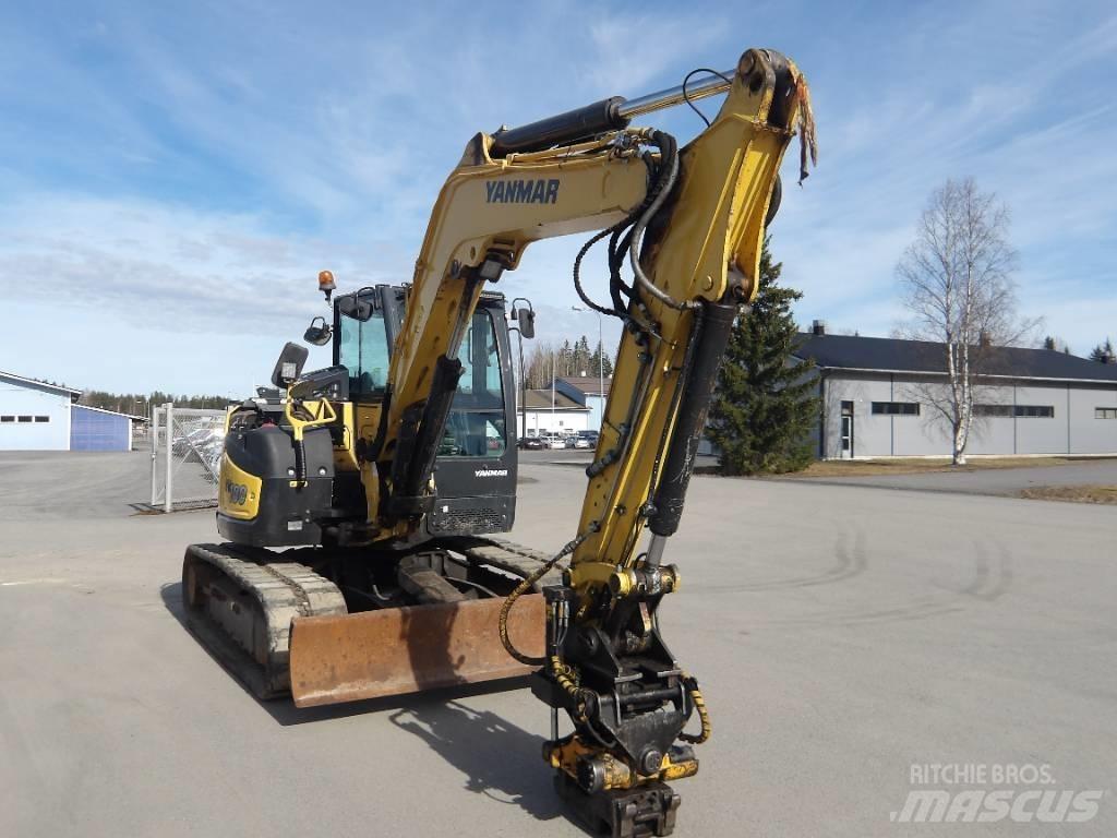 Yanmar SV 100 Средни екскаватори 7т - 12т