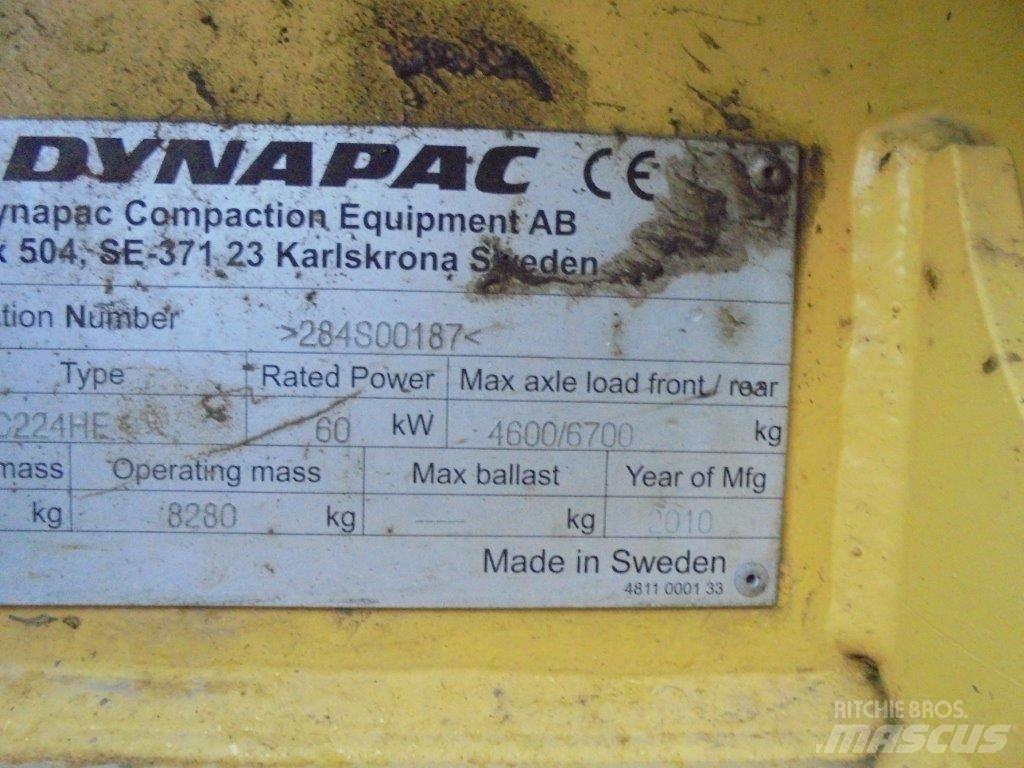 Dynapac CC 224 HF Двойни барабанни ролки

