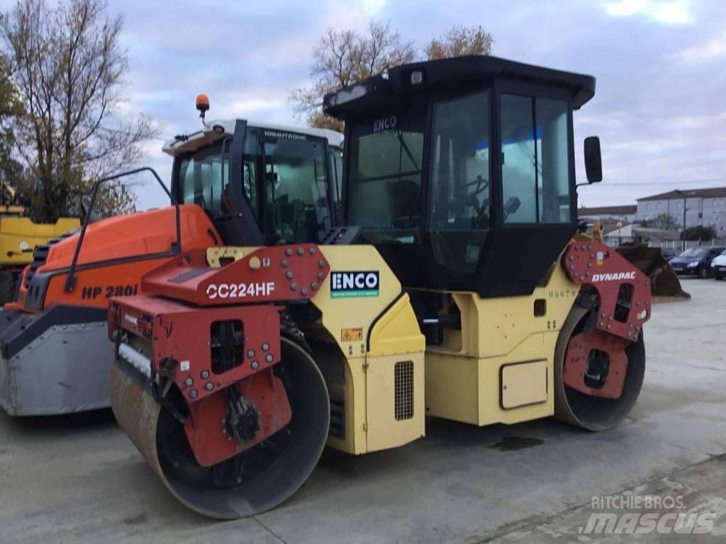 Dynapac CC 224 HF Двойни барабанни ролки
