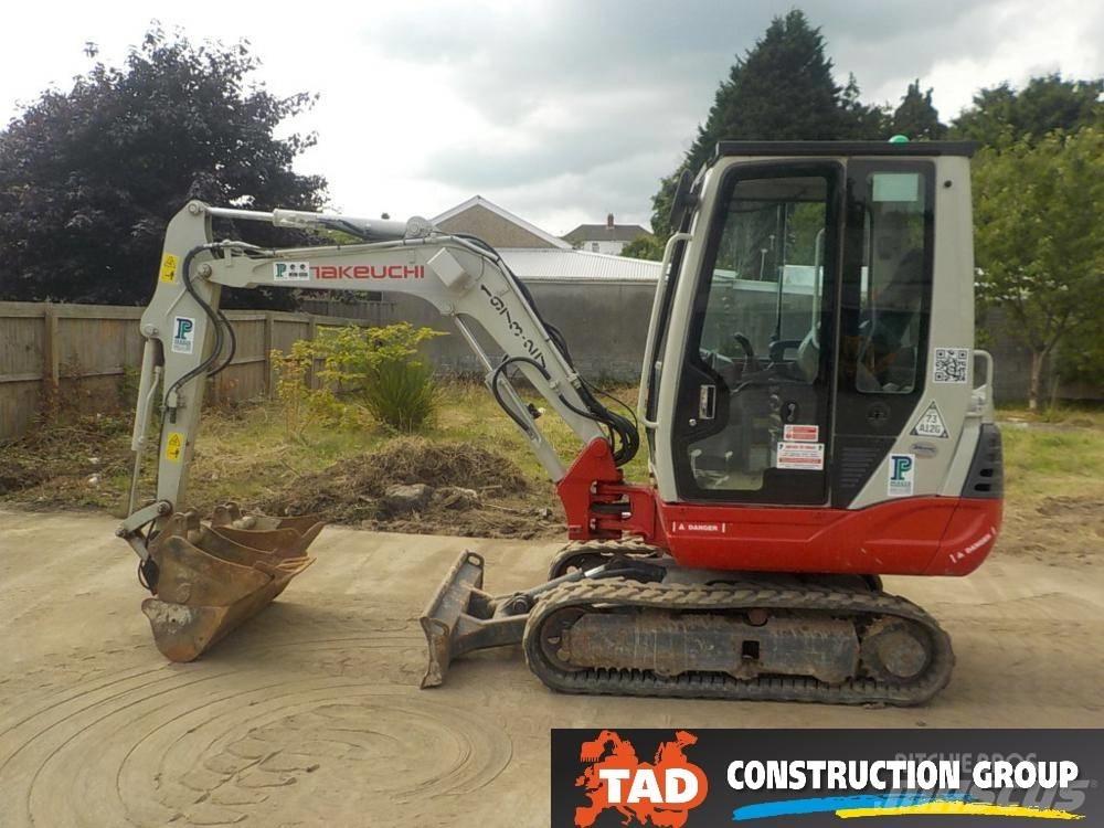 Takeuchi TB228 Мини екскаватори < 7 т