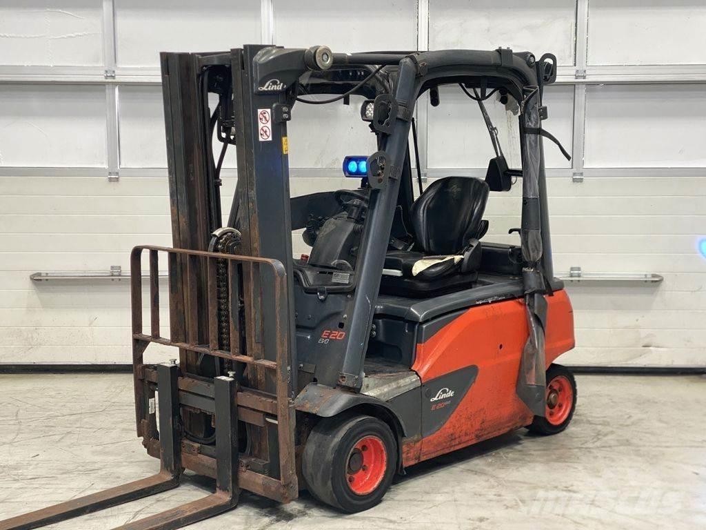 Linde E20PL-02 Електрически вилични кари-повдигачи