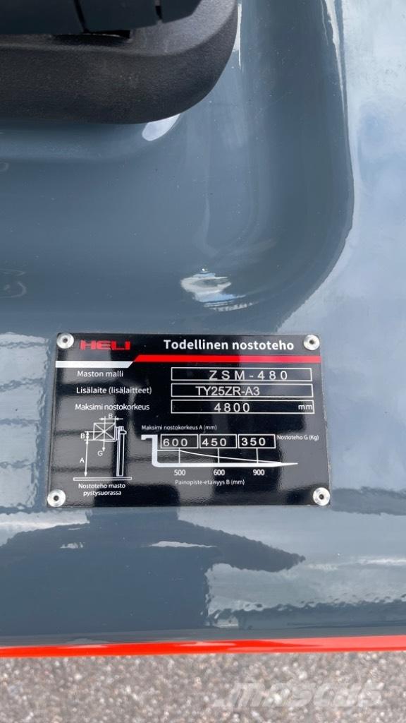 Heli CPD20SQ-GE2LI Електрически вилични кари-повдигачи