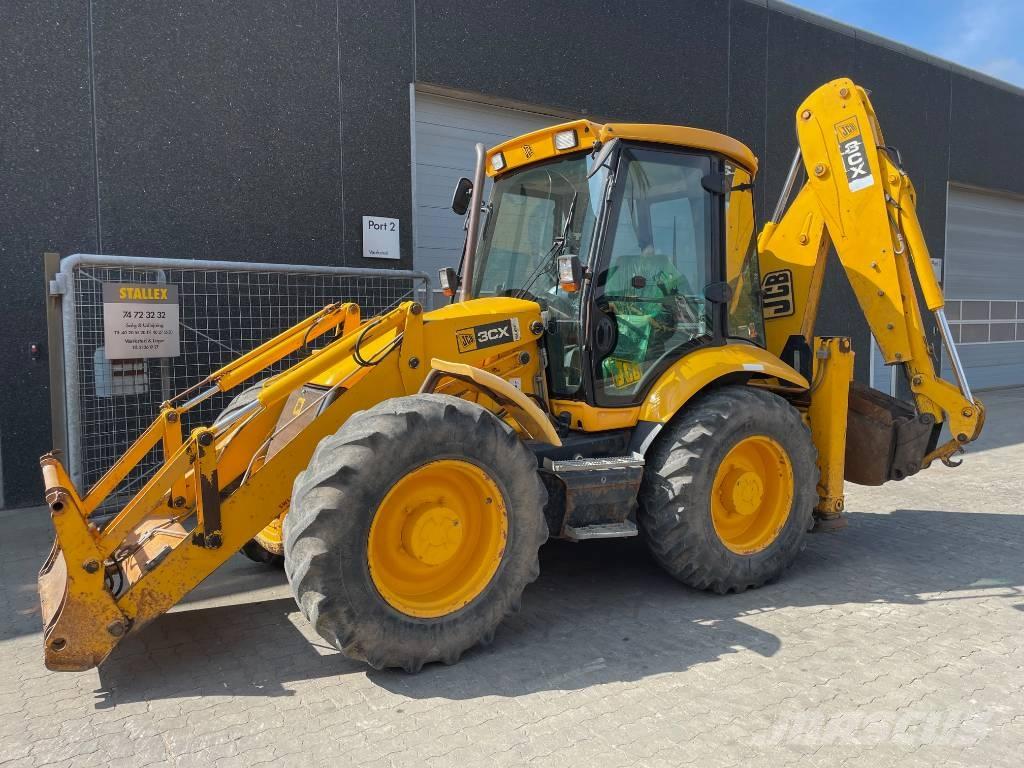 JCB 3CX Товарач със заден ексватор