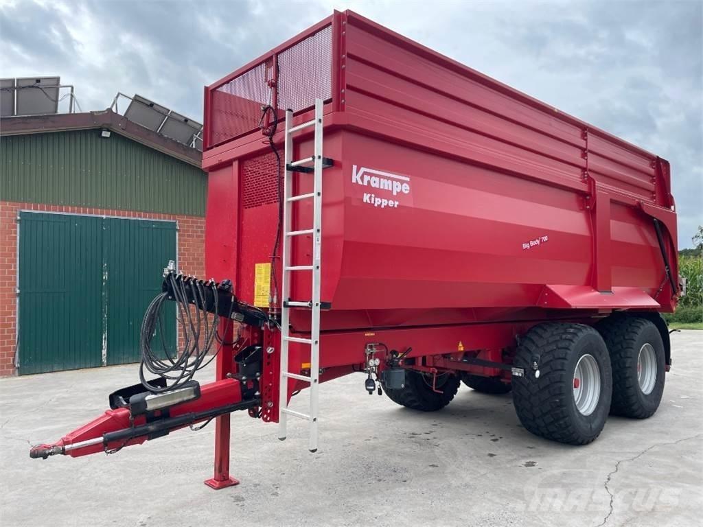 Krampe BigBody 700 Ремаркета за бали