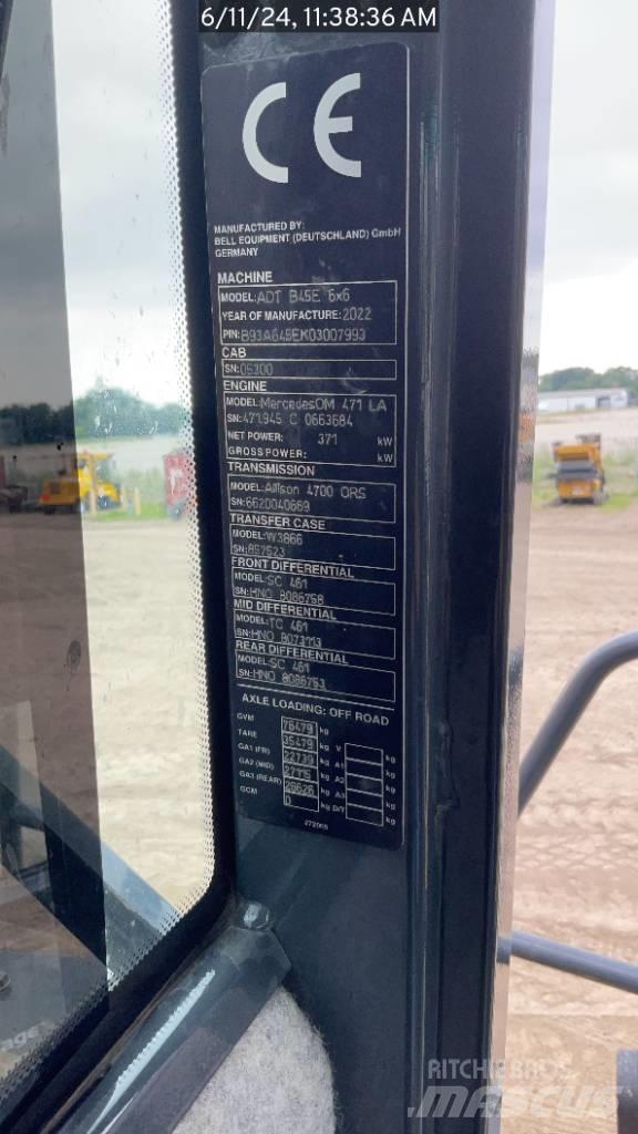 Bell B45E Дъмпери/моторни превозни средства