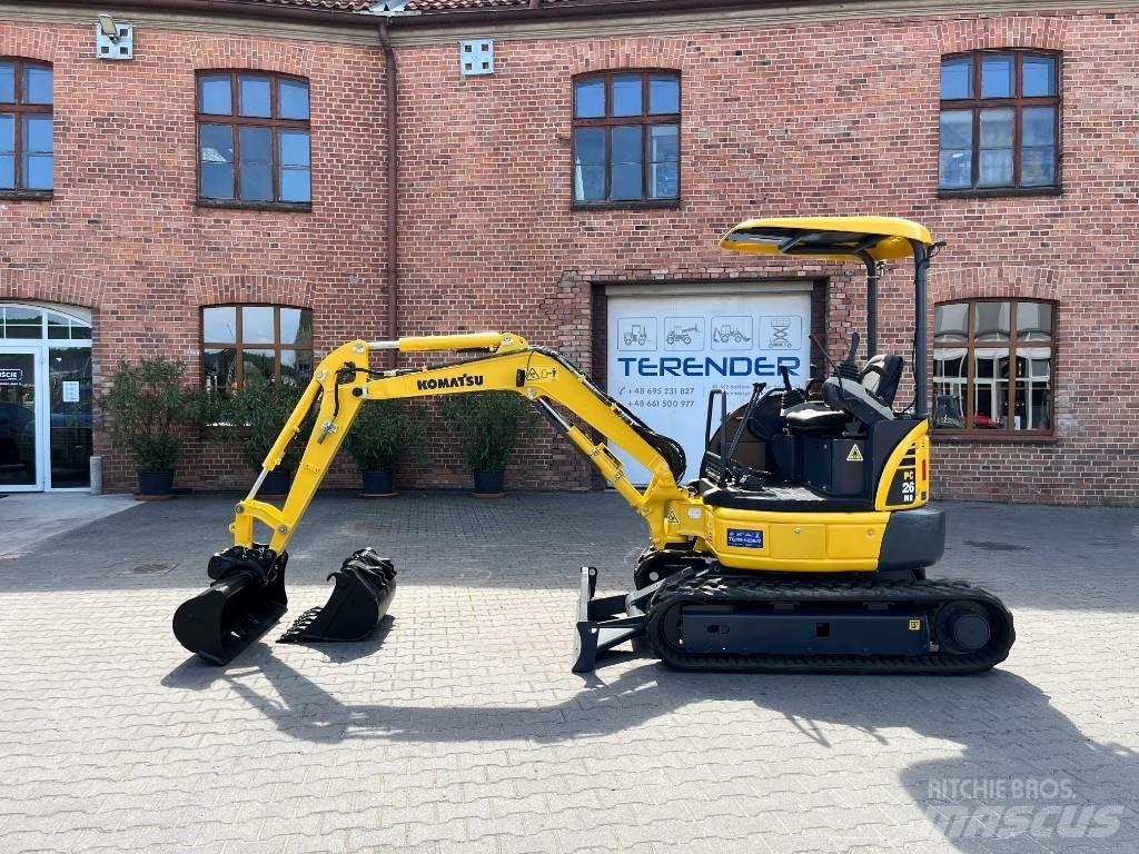 Komatsu PC 26 MR-3 Мини екскаватори < 7 т