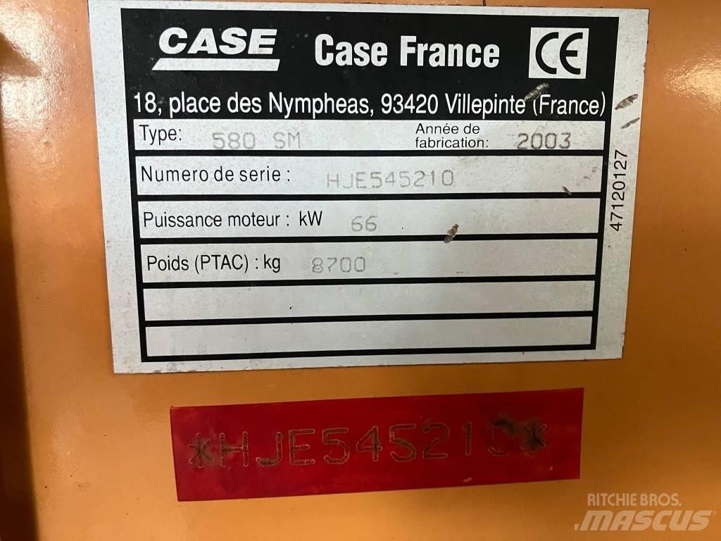 CASE 580 SM Товарач със заден ексватор