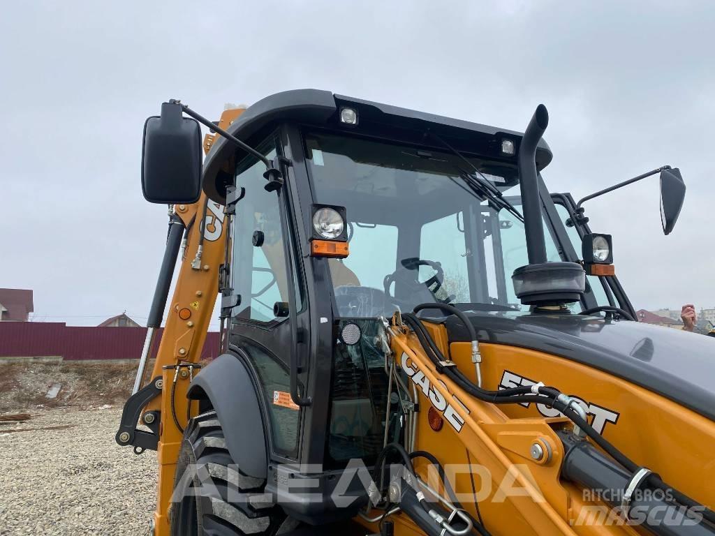 CASE 570 SV Товарач със заден ексватор