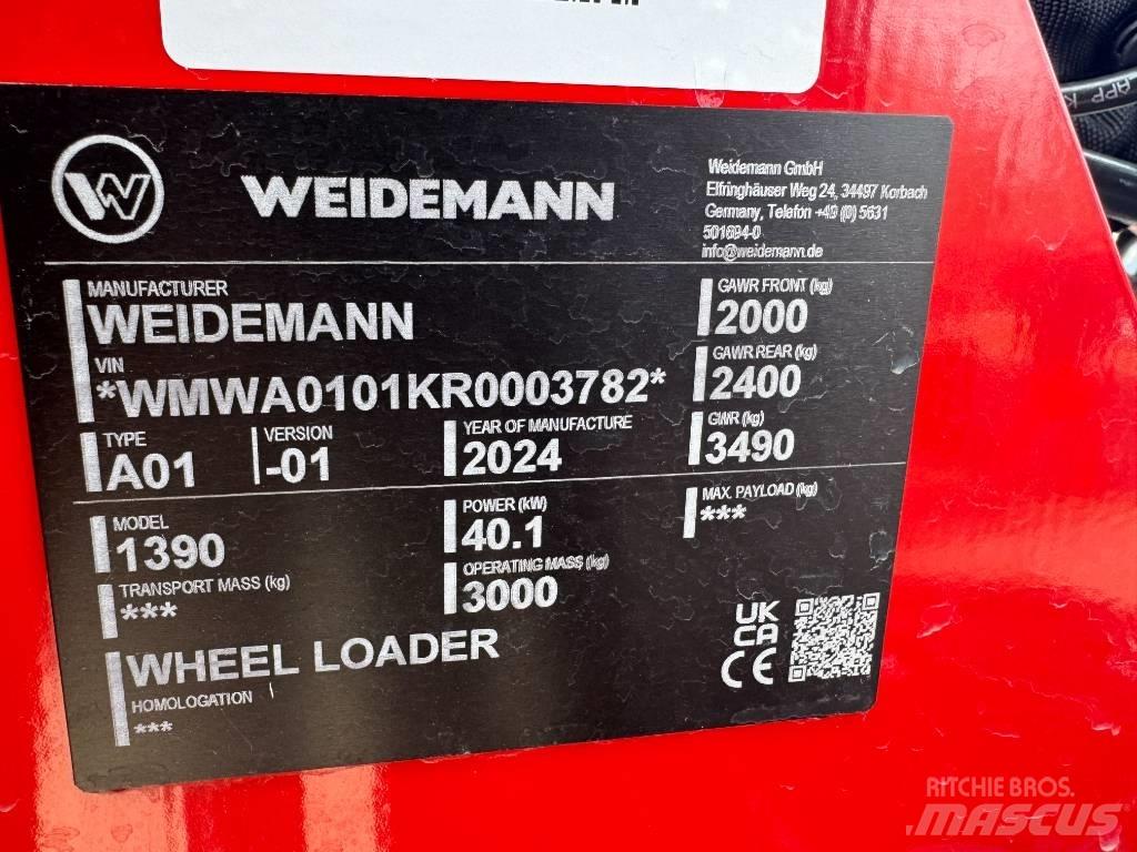 Weidemann 1390 Мини товарачи
