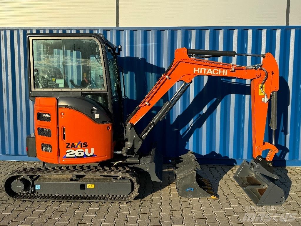 Hitachi ZX 26 U-6 Мини екскаватори < 7 т